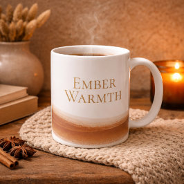 Gouden Warmte Swoosh Klassieke Mok, 330 ml Koffiemok