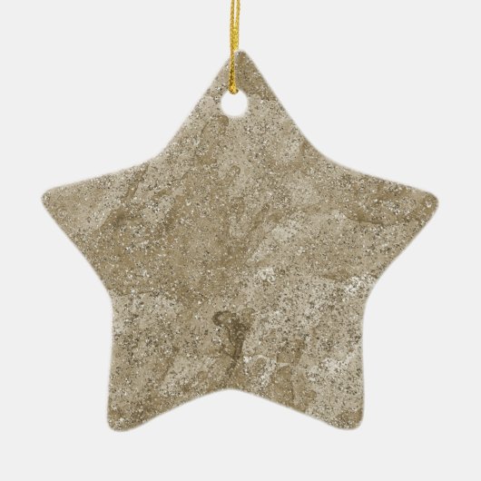 Gouden Waterverf Abstract Keramisch Ornament (Voorkant)