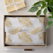 Gouden Waterverf palmschijfjes Tissuepapier (Geschenk)