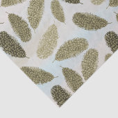 Gouden Waterverf veren Tissuepapier (Detail)