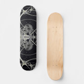 Gouden web skateboard (Voorkant)