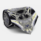 Gouden web stropdas (Opgerold)