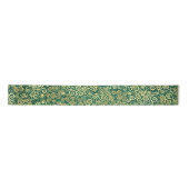  gouden wervelingen patroon Boho Classy Emerald Lint (Voorkant)