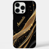 Gouden wervelwind Case-Mate iPhone case (Achterkant)