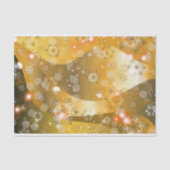 gouden winterschopflakken en lichte winters tissuepapier (Voorkant)