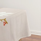 Gouden wintersneeuw - Kerstmis Tafelkleed (Voorbeeld)