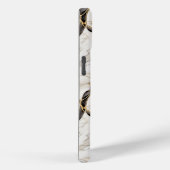 Gouden Wit Marmer Case-Mate iPhone Case (Achterkant / Rechts)
