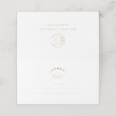 Gouden Witte Hemelse Huwelijk (Buitenkant ongevouwen)