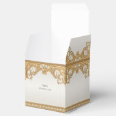 Gouden  Witte Parels Favoriete Doos Bedankdoosjes (Geopend)