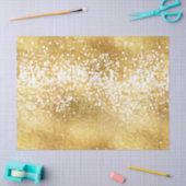 gouden witte rugleuning tissuepapier (Craft)