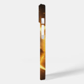 Gouden Wolf Illustratie in Stralende Glow Case-Mate iPhone Case (Achterkant / Links)