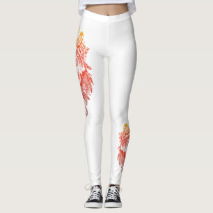 gouden wolf leggings