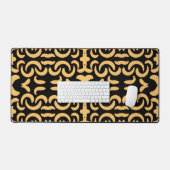 Gouden worm bureaumat (Keyboard & Muis)