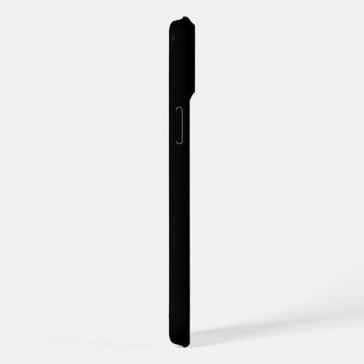 Gouden Yin Yang op zwart iPhone Hoesje (Rechterkant)