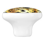 Gouden Zeemeermin Deur Trek Keramische Knop (Zijkant)