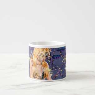 Gouden Zeemeermin Espresso Kop
