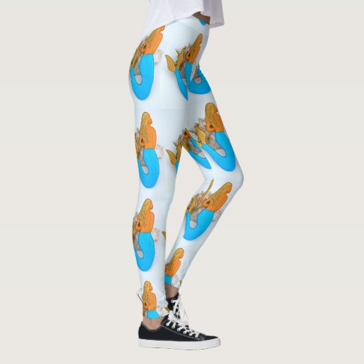 gouden zeemeermin leggings (Rechts)