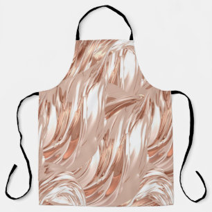 Gouden zijden doek: 3D metallic textuur. Schort