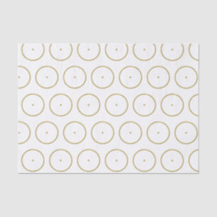 Gouden Zon Patroon Tissuepapier
