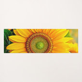 Gouden Zonnebloem Field Serenity Design Yogamat (Achterkant (horizontaal))