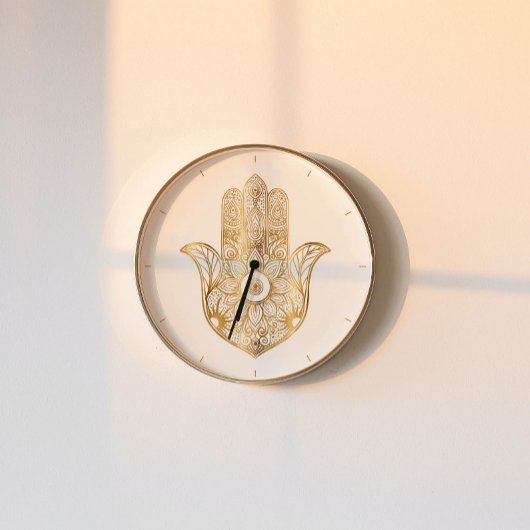 Gouden Zonnebloem Hamsa Hand