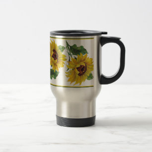 gouden zonnebloem reisbeker