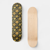 gouden zonnebloem skateboard (Voorkant)