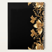 Gouden Zwart  Bloemplanner Planner (Achterkant)