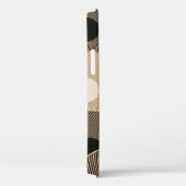 Gouden zwarte boogwielen: Abstract Case-Mate iPhone Case (Achterkant / Rechts)