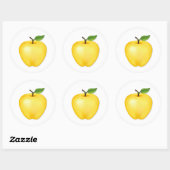 Goudend Delicious Appel Sticker (Vel)