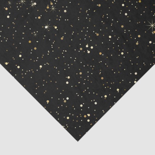 Goudfaux glitter en sparkles tissuepapier (Detail)