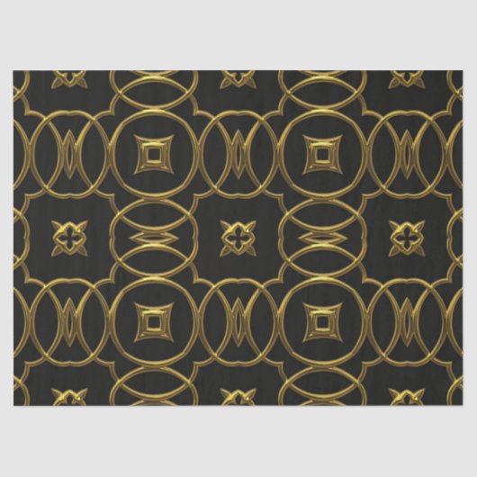 goudfiliaalpapier tissuepapier (Voorkant)