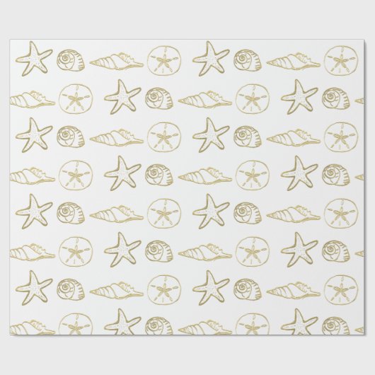 goudfluitjes, blik, zwart, wit cadeaupapier (Vlak)