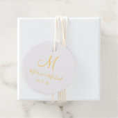 Goudfolie 50e Bruiloft Jubileum Namen Dank u Bedankjes Labels (Met doos)