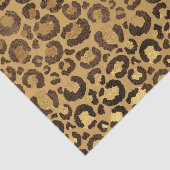 Goudfolie Cheetah Pattern Oerwoud Verjaardagsfeest Tissuepapier (Detail)
