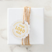 Goudfolie Kraft Prijs Label Hang Label geschulpte (Met doos)