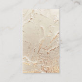 Goudfolie met structuur contactkaartje (Achterkant)