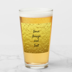Goudfolie voor persoonlijk gebruik glas