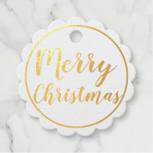 Goudfolie Vrolijk Kerstfeest Gelukkig Nieuwjaar Gi Bedankjes Labels