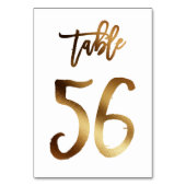 Goudfoliezaknummer | Tabel 56 Kaart (Achterkant)