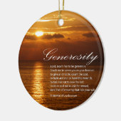 Goudgebed Keramisch Ornament (Links)