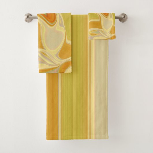 Goudgeel Bad Handdoek (Insitu)