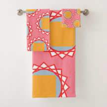 Goudgeel vierkant patroon