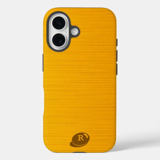 Goudgele textuur Case-Mate iPhone case (Achterkant)