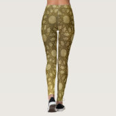 Goudgeometrische vormen leggings (Achterkant)