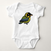 Goudgeringde Tanager Romper (Voorkant)