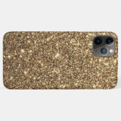 Goudglitter, glanzend en mousserend Case-Mate iPhone case (Achterkant (horizontaal))