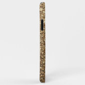 Goudglitter, glanzend en mousserend Case-Mate iPhone case (Achterkant/rechts)