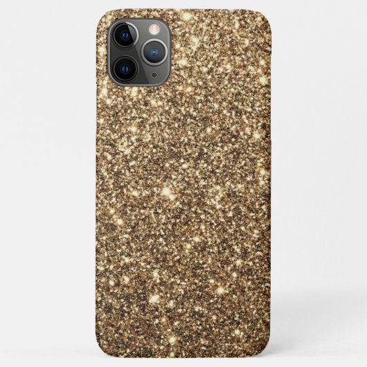 Goudglitter, glanzend en mousserend Case-Mate iPhone case (Achterkant)