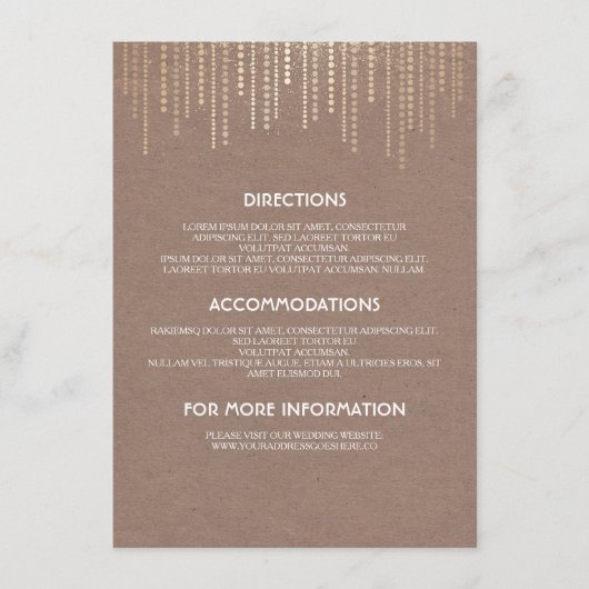  goudglitter-weddenschap informatiekaartje (Voorkant)